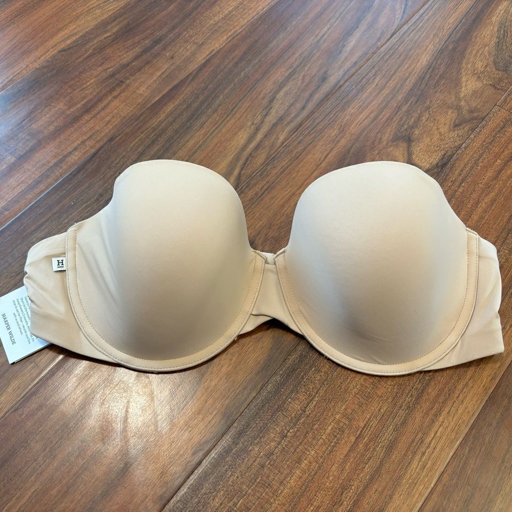 Harper Wilde Strapless Nude Bra 40B NWT